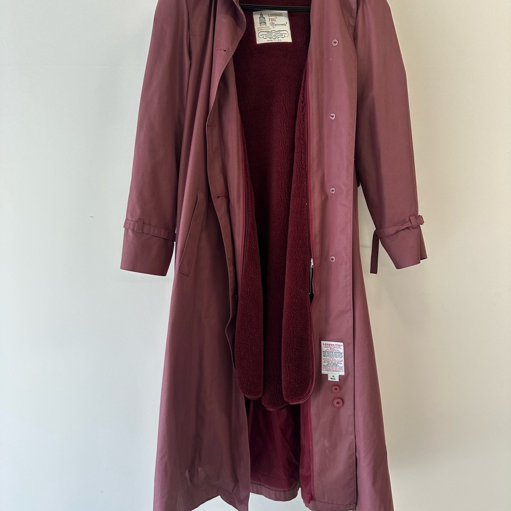 London Fog Maincoats Vintage Trench 1970s